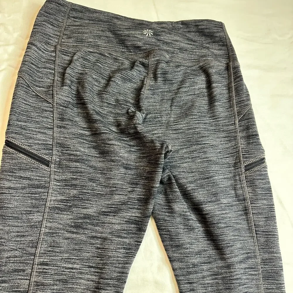 Athleta Leggings Womens‎ SP Small Heather Gray Activewear Pants Yoga Soft Small